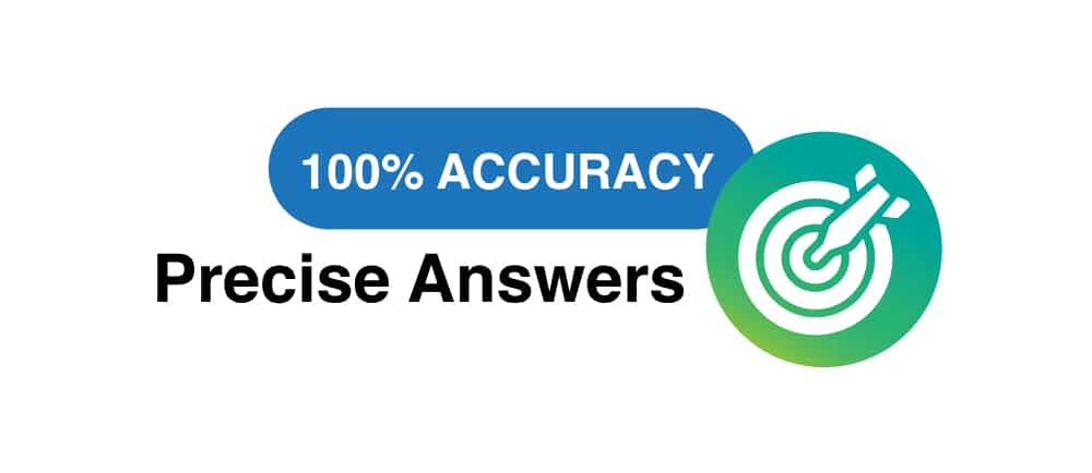 Dashboard accuracy and precise answers